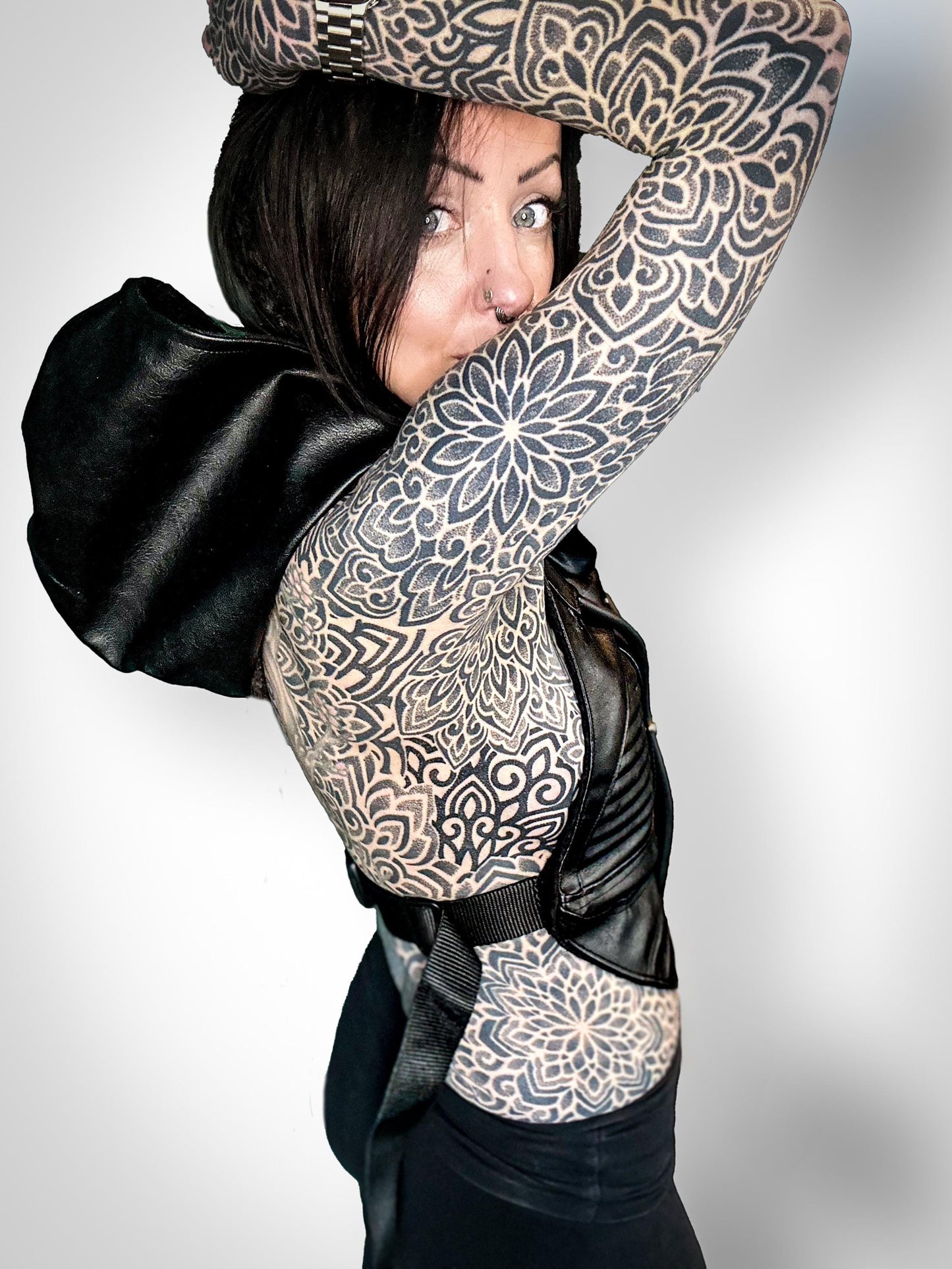 Vegan Leather Chest Armour. Post Apocalytpic//festival//clubwear//adjustable.
