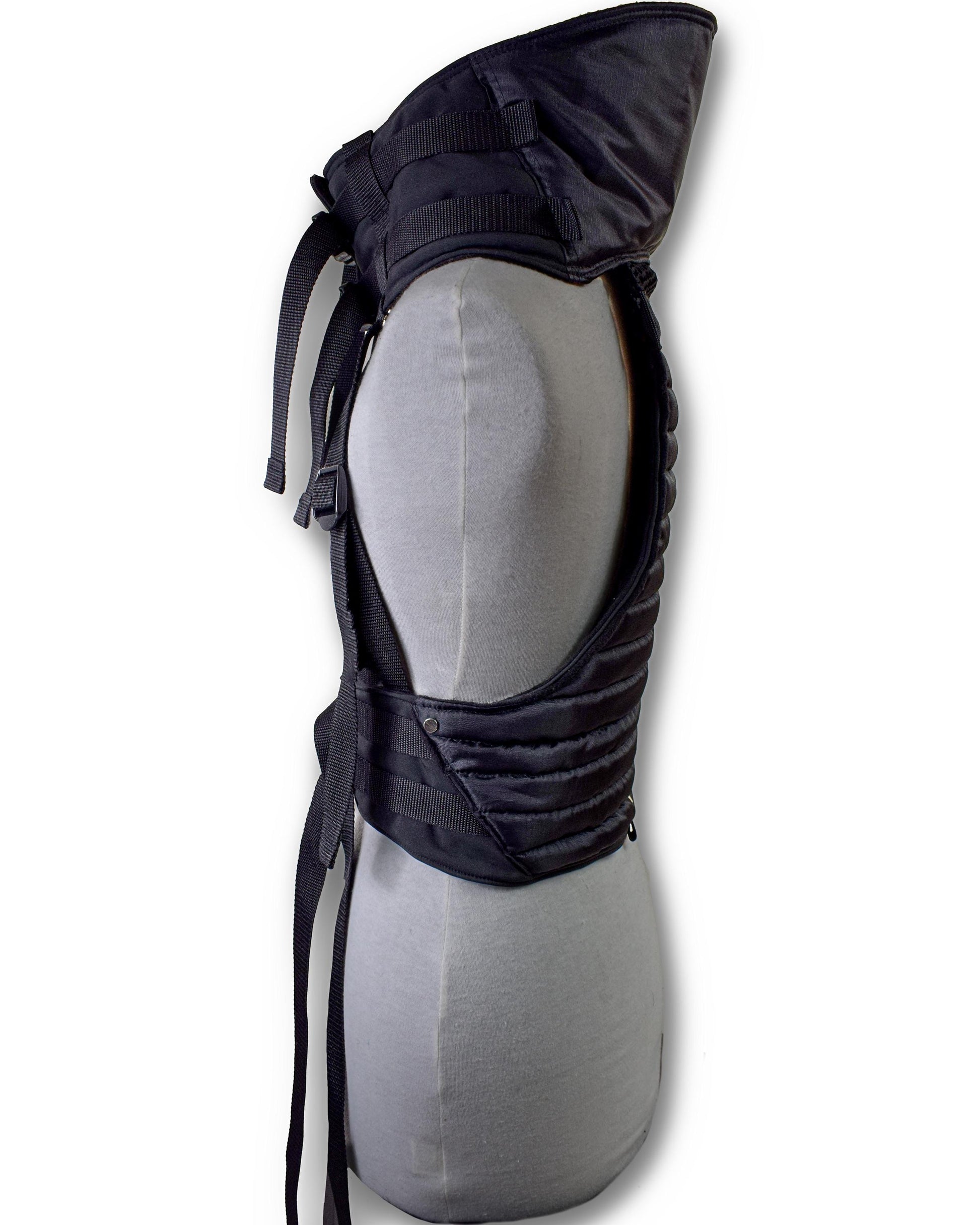 Black Cyberpunk Techwear Body Harness/jacket. Futuristic//goth//festival//clubwear.